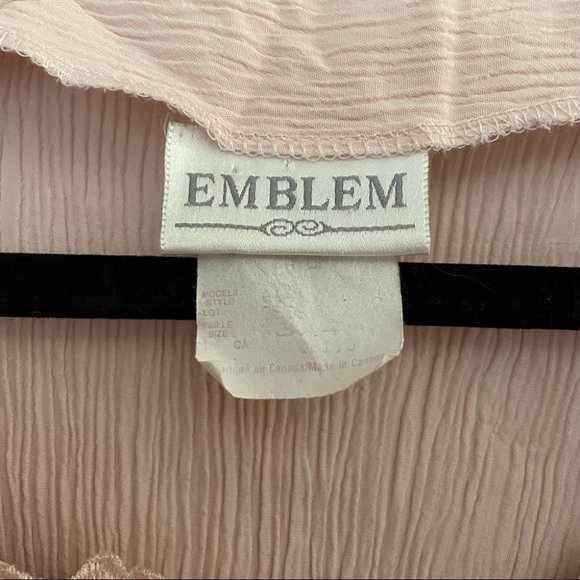 Vintage button down pink romantic flutter sleeve midi dress size 4 - Picture 6 of 11